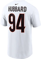 Sam Hubbard Cincinnati Bengals White Road Short Sleeve Player T Shirt