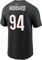 Sam Hubbard Cincinnati Bengals Black Home Short Sleeve Player T Shirt