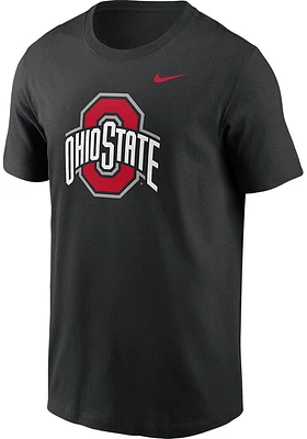 Nike Ohio State Buckeyes Primary Logo Short Sleeve T Shirt