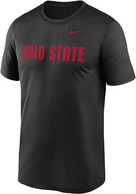 Nike Ohio State Buckeyes Dri-Fit Legend Short Sleeve T Shirt