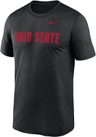 Nike Ohio State Buckeyes Dri-Fit Legend Short Sleeve T Shirt