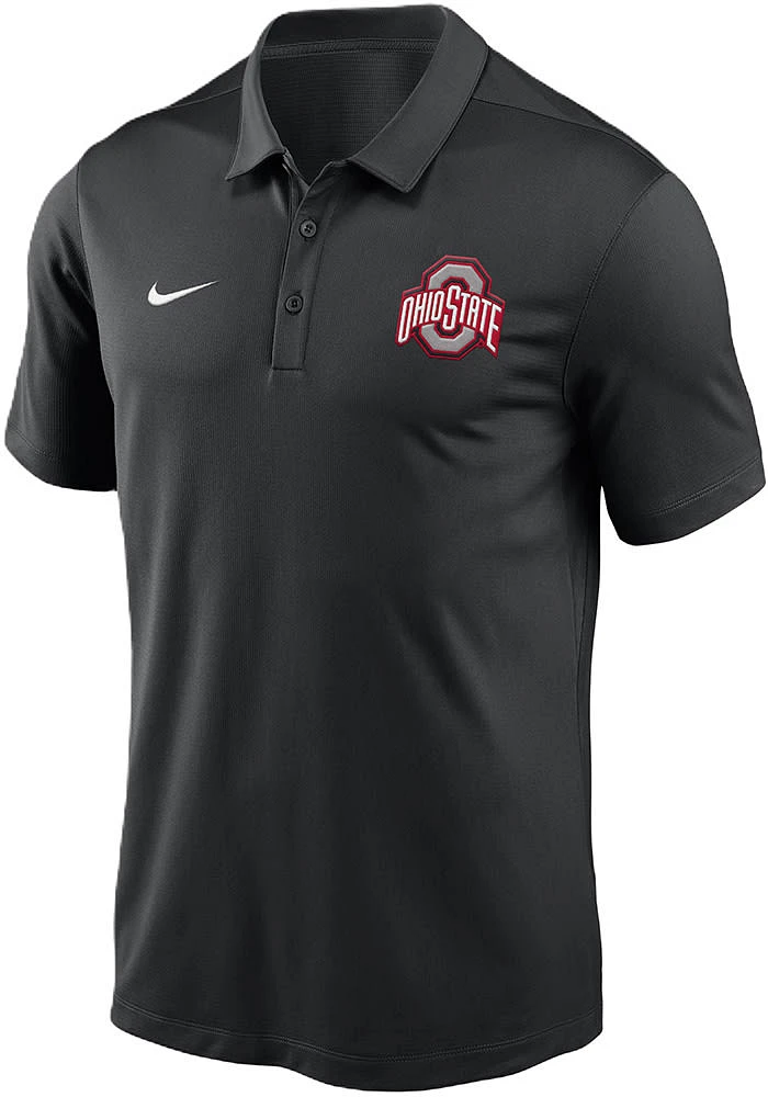 Nike Ohio State Buckeyes Mens Franchise Short Sleeve Polo