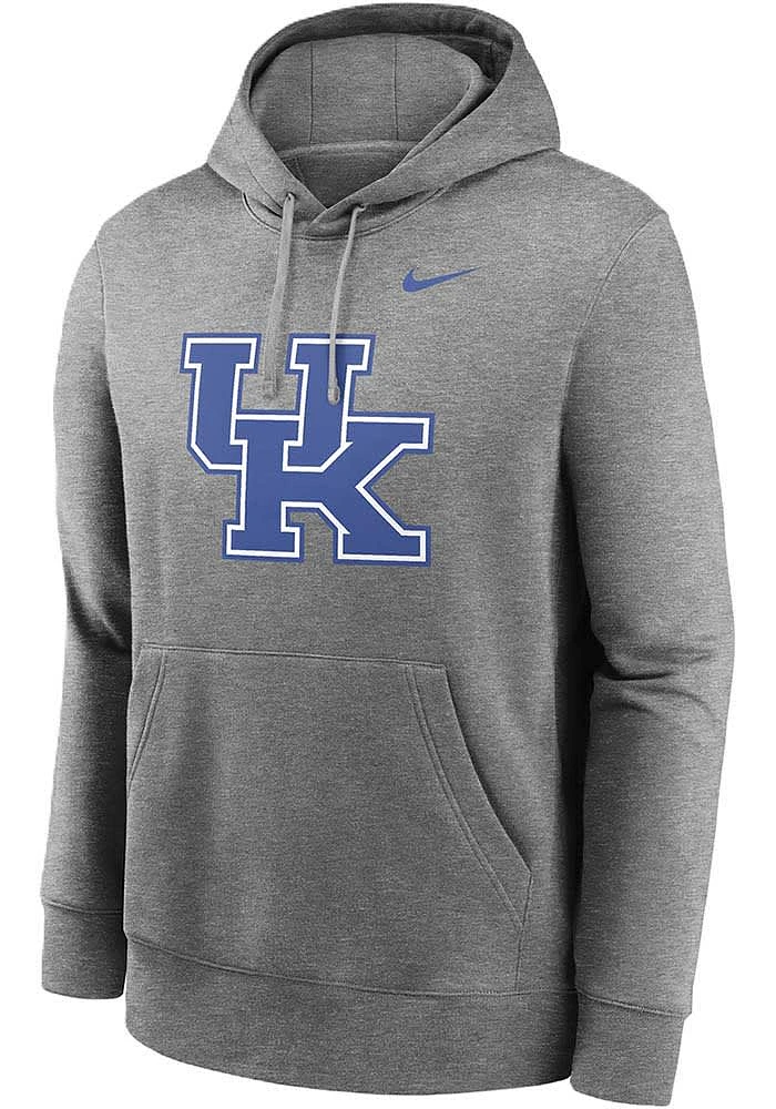 Nike Kentucky Wildcats Mens Club Fleece Long Sleeve Hoodie