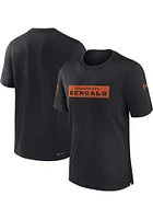 Nike Cincinnati Bengals Black Sideline Player Short Sleeve T Shirt