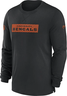 Nike Cincinnati Bengals Black Sideline Player Long Sleeve T-Shirt