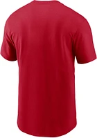 Nike Ohio State Buckeyes Red Sideline Crew Short Sleeve T Shirt