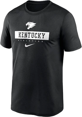 Nike Kentucky Wildcats Black Sideline Legend Short Sleeve T Shirt