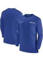 Nike Kentucky Wildcats Sideline Coach Long Sleeve T-Shirt