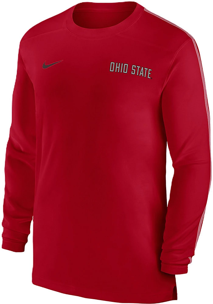 Nike Ohio State Buckeyes Sideline Coach Long Sleeve T-Shirt