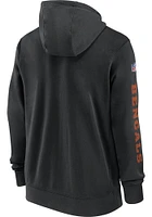 Nike Cincinnati Bengals Mens Black Sideline Club Long Sleeve Full Zip Jacket