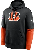 Nike Cincinnati Bengals Mens Black Sideline Club Long Sleeve Hoodie