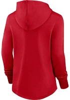 Nike Cincinnati Reds Womens Red Pregame Hooded Sweatshirt