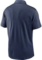 Nike Detroit Tigers Mens Navy Blue Cooperstown Short Sleeve Polo