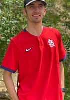 Nike St Louis Cardinals Mens Red Hot Jacket Short Sleeve