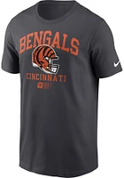 Nike Cincinnati Bengals Team Name Design Short Sleeve T Shirt