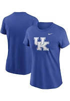 Nike Kentucky Wildcats Womens Blue Primetime Short Sleeve T-Shirt