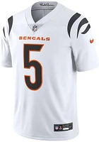 Tee Higgins Nike Cincinnati Bengals Mens White Road Limited Football Jersey