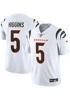 Tee Higgins Nike Cincinnati Bengals Mens White Road Limited Football Jersey