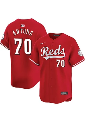 Tejay Antone Nike Cincinnati Reds Mens Red Alt Limited Baseball Jersey