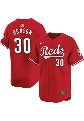 Will Benson Nike Cincinnati Reds Mens Red Alt Limited Baseball Jersey