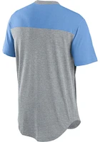 Nike Kansas City Royals Grey Coop Henley Short Sleeve Fashion T Shirt