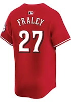 Jake Fraley Nike Cincinnati Reds Mens Red Alt Limited Baseball Jersey