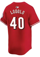 Nick Lodolo Nike Cincinnati Reds Mens Red Alt Limited Baseball Jersey