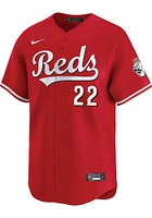 Luke Maile Nike Cincinnati Reds Mens Red Alt Limited Baseball Jersey