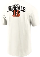 Nike Cincinnati Bengals White Blitz Essential Cotton Short Sleeve T Shirt