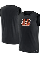 Nike Cincinnati Bengals Mens Black Primetime Legend Short Sleeve Tank Top