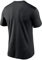 Nike Chicago White Sox Black Logo Legend Short Sleeve T Shirt