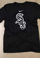 Nike Chicago White Sox Black Logo Legend Short Sleeve T Shirt