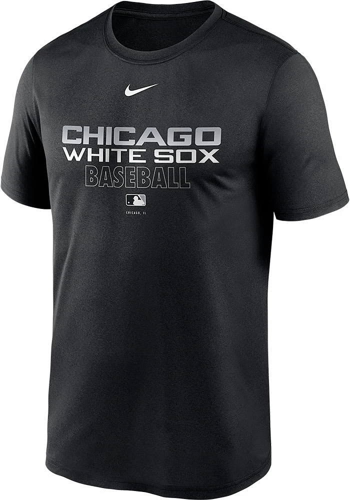 Nike Chicago White Sox Black Legend Short Sleeve T Shirt
