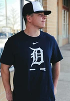 Nike Detroit Tigers Navy Blue Logo Legend Short Sleeve T Shirt
