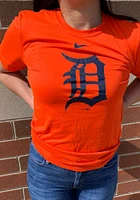 Nike Detroit Tigers Orange Logo Legend Short Sleeve T Shirt