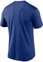 Nike Kansas City Royals Blue Logo Legend Short Sleeve T Shirt