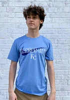 Nike Kansas City Royals Light Blue Swoosh Short Sleeve T Shirt