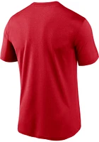 Nike St Louis Cardinals Red City Swoosh Short Sleeve T Shirt