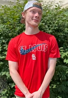 Nike St Louis Cardinals Red City Swoosh Short Sleeve T Shirt