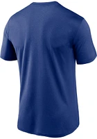Nike Texas Rangers Blue Logo Legend Short Sleeve T Shirt