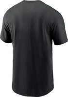 Nike Chicago White Sox Black Wordmark Short Sleeve T Shirt