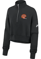 Nike Cincinnati Bengals Womens Black Rewind Pheonix Qtr Zip