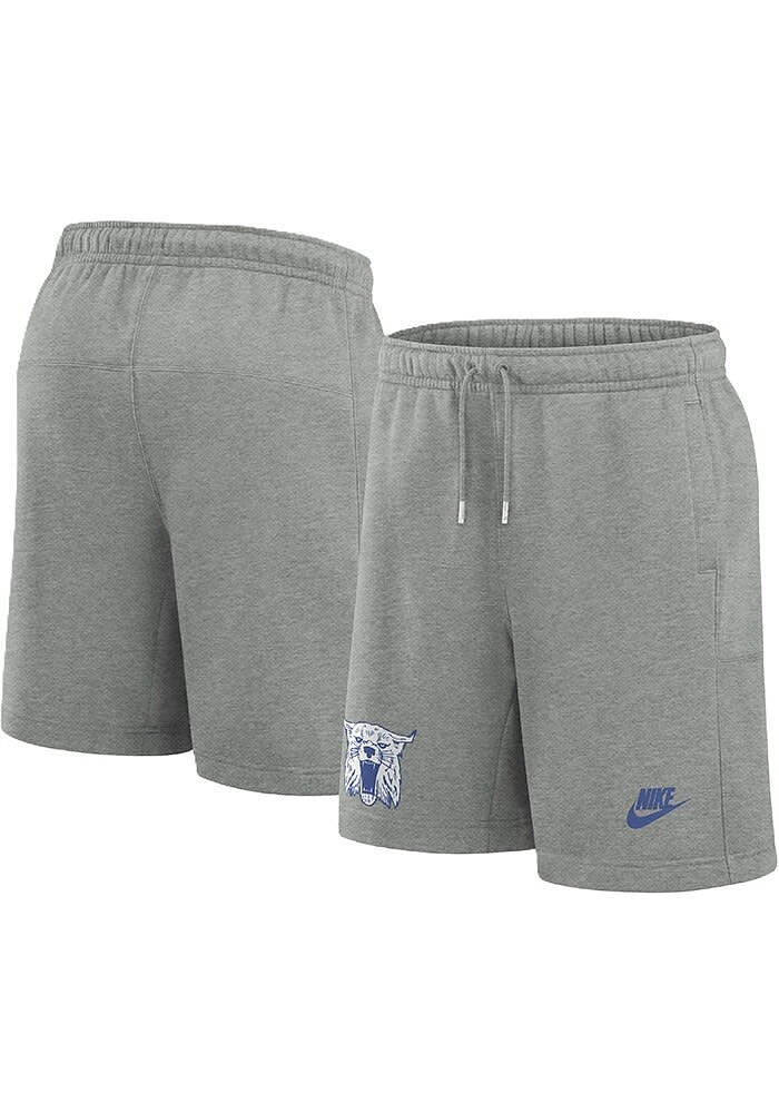 Nike Kentucky Wildcats Mens Grey Fleece Graphic Shorts