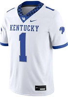 Nike Kentucky Wildcats White Road Game Football Jersey