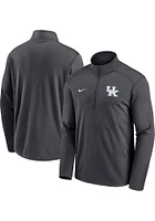 Nike Kentucky Wildcats Mens Grey Pacer Long Sleeve 1/4 Zip Pullover