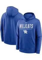 Nike Kentucky Wildcats Mens Blue Dynamic Mascot Long Sleeve Hoodie