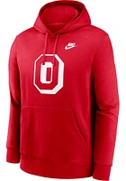 Nike Ohio State Buckeyes Mens Legacy Club Long Sleeve Hoodie