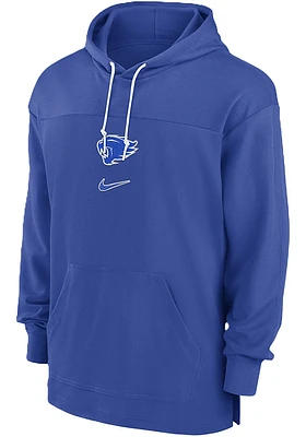 Nike Kentucky Wildcats Mens Blue Sideline Jersey Hood