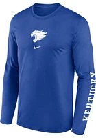 Nike Kentucky Wildcats Blue Legend Two Long Sleeve T-Shirt