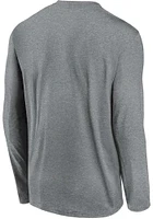 Nike Ohio State Buckeyes Grey Legend Primary Logo Long Sleeve T-Shirt